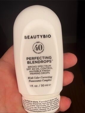 BeautyBio Perfecting BlendDrops SPF 40 Priming Drops - 30 ml